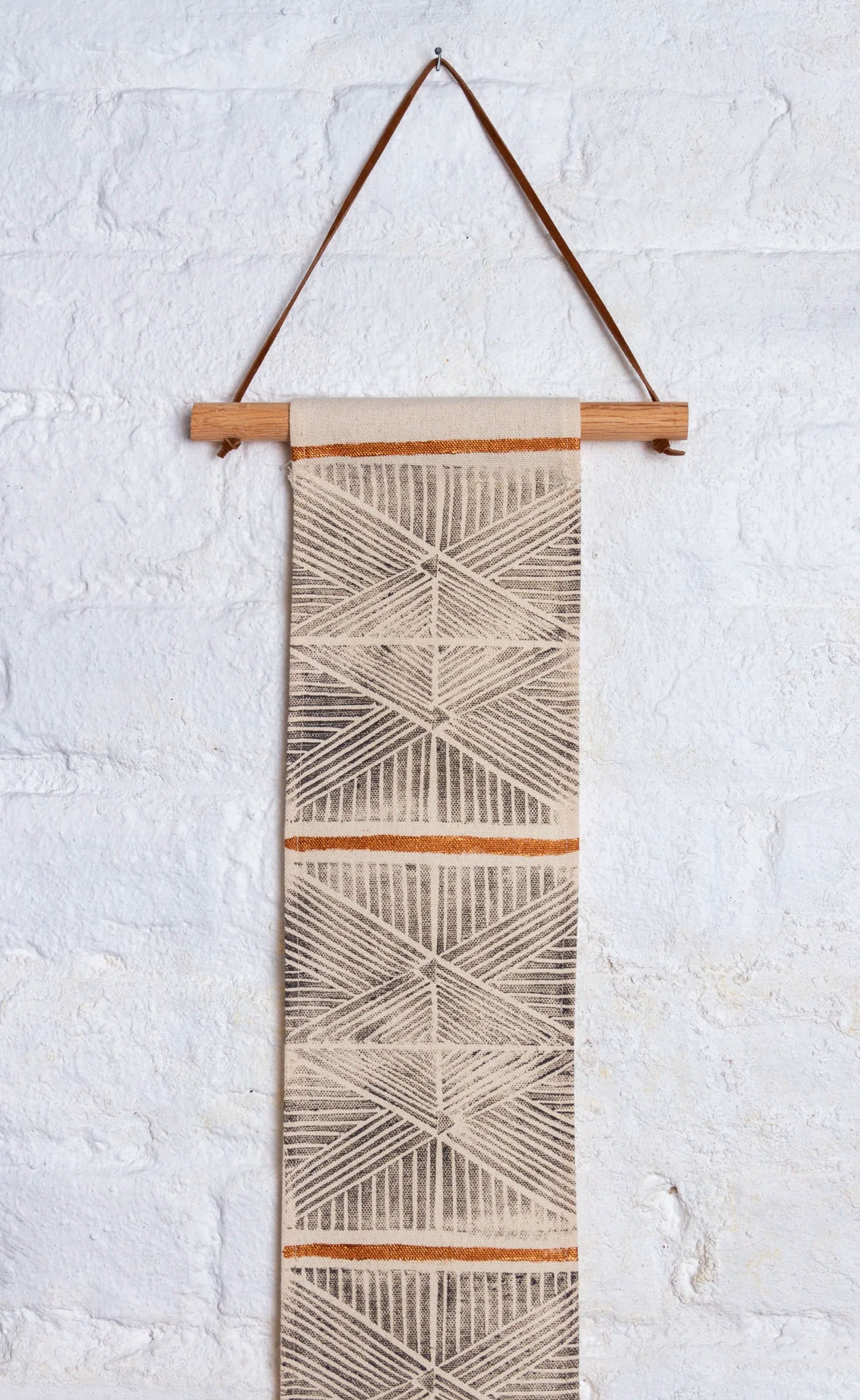 Nazca Lines Linen Wall Hanging